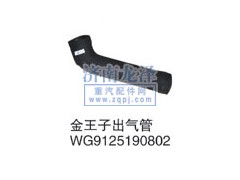 WG9125190802,金王子出氣管,山東弗殼潤滑科技有限公司