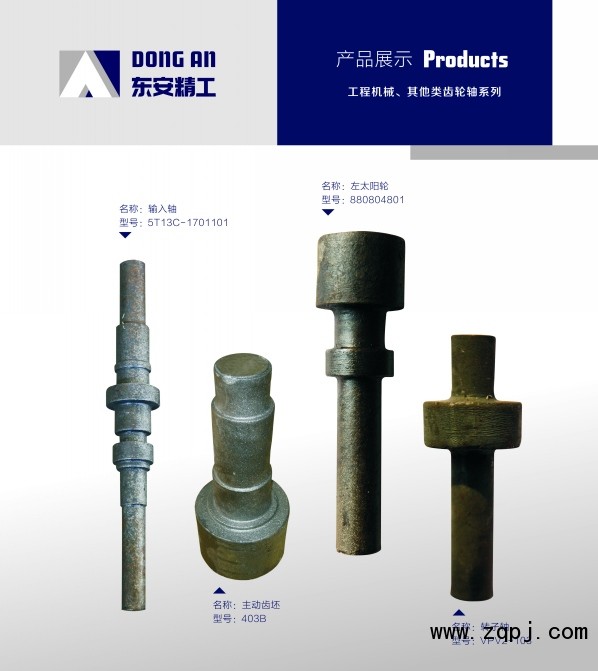 gear shaft,變速箱齒輪軸，輸入軸，一軸生產(chǎn)制造廠家,河北東安精工股份有限公司