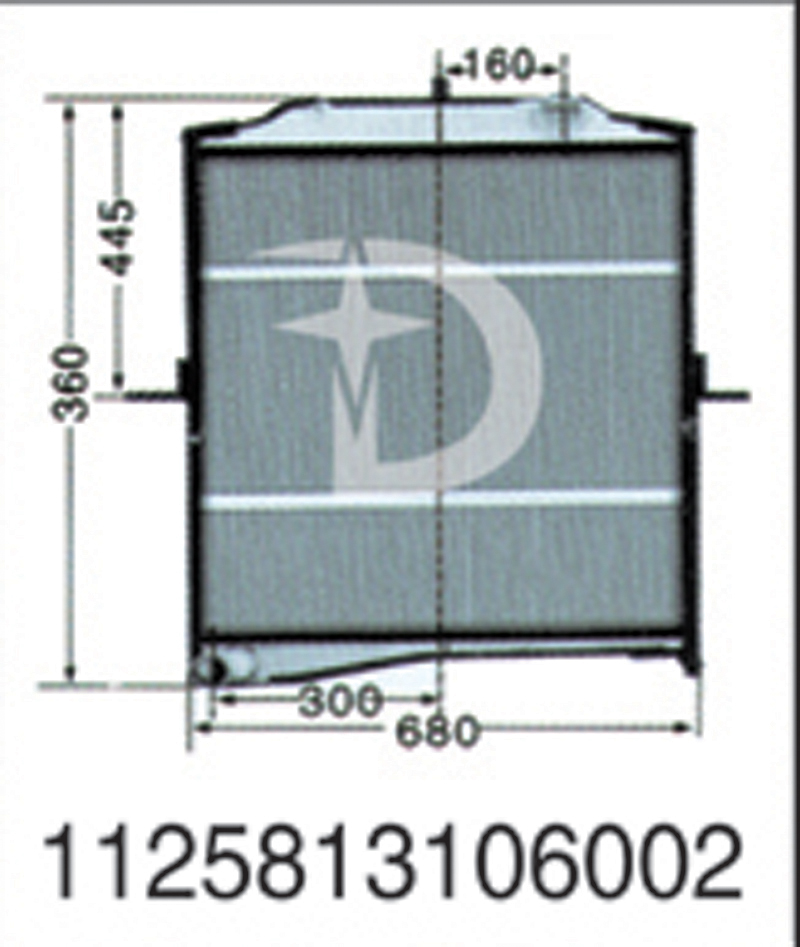 1125813106002,散熱器,濟(jì)南鼎鑫汽車散熱器有限公司