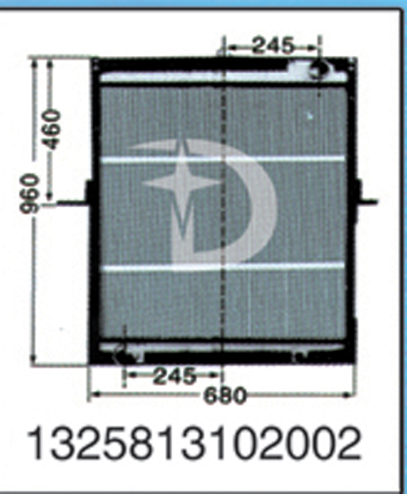 1325813102002,散熱器,濟(jì)南鼎鑫汽車散熱器有限公司