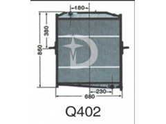 Q402,散熱器,濟(jì)南鼎鑫汽車散熱器有限公司