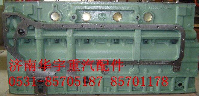 AZ1095010033,氣缸體總成（兩氣門EGR機(jī)有無(wú)后取力通用）,濟(jì)南金航建汽車配件銷售中心