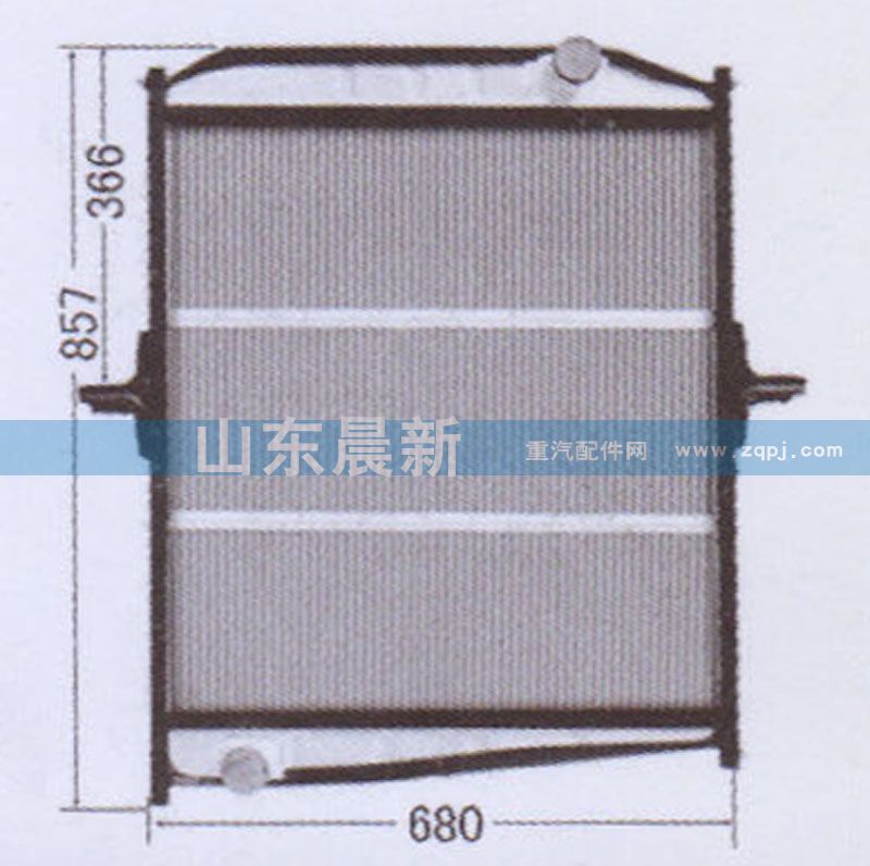 1301010-Q400,散熱器水箱,濟(jì)南科宇汽車配件有限公司