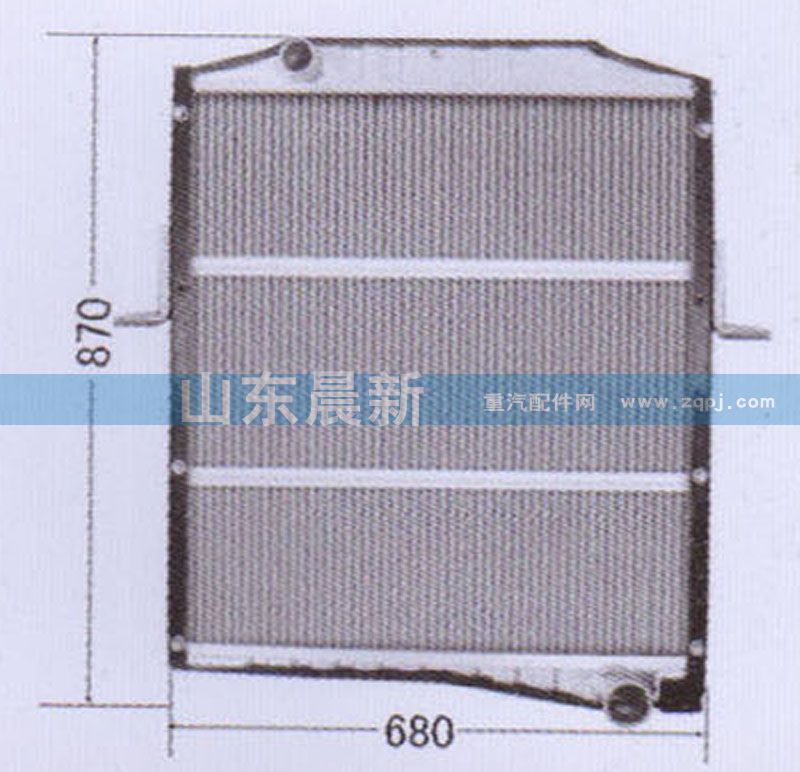 1301N12-010 散熱器水箱 二汽/1301N12-010