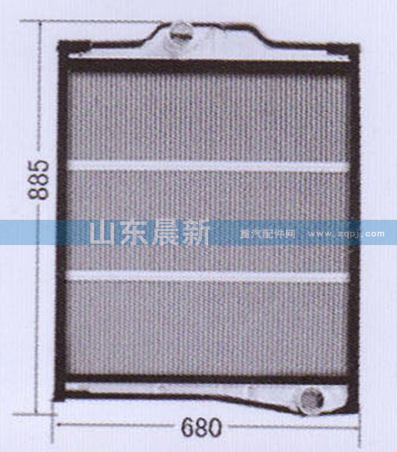 1301N48-010 散熱器水箱 二汽/1301N48-010