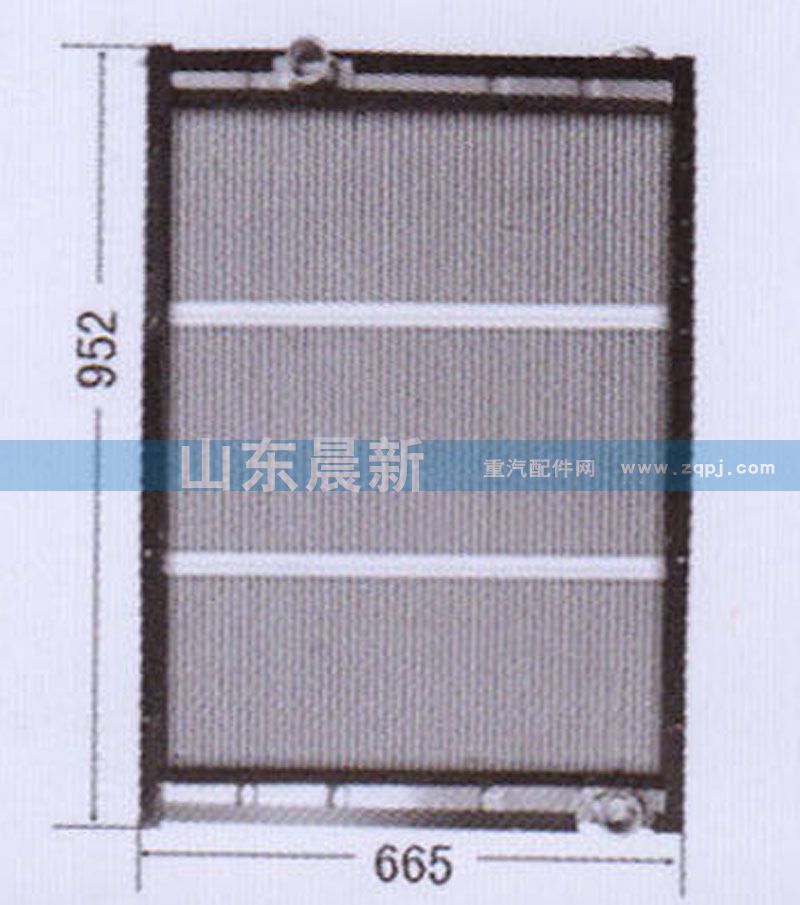 D-407 散熱器水箱 二汽/D-407