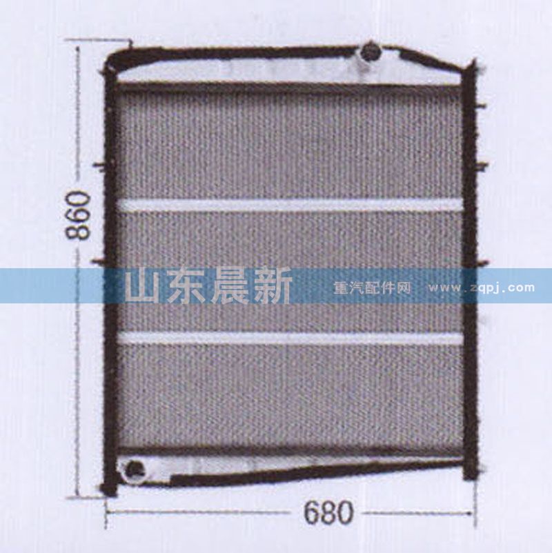 DZ9112532888,散熱器水箱,濟南科宇汽車配件有限公司