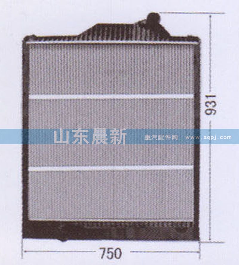 WG9120530508,散熱器水箱,濟(jì)南科宇汽車配件有限公司