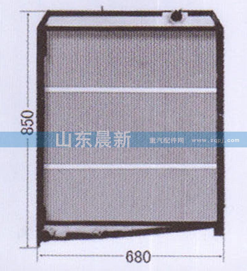 WG9123530301,散熱器水箱,濟(jì)南科宇汽車配件有限公司