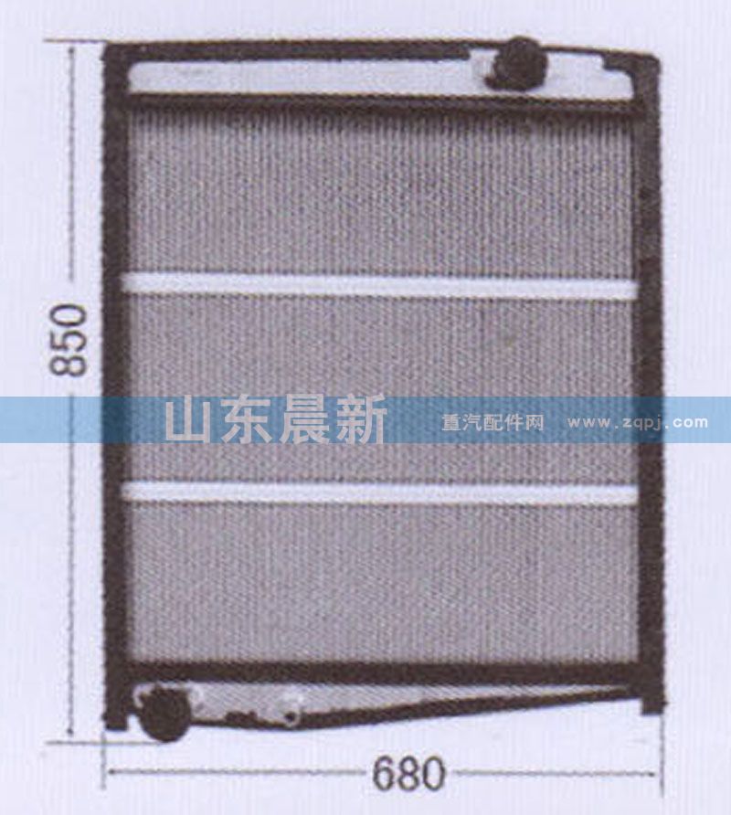 WG9125531280,散熱器水箱,濟南科宇汽車配件有限公司