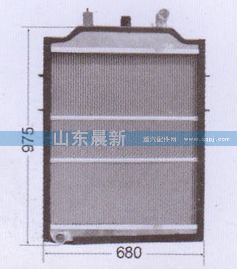 1300-96904 散熱器水箱 重汽【鋁制散熱器專營】/1300-96904