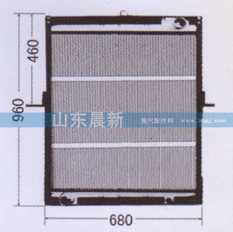 1325813102002,散熱器水箱,濟(jì)南科宇汽車配件有限公司