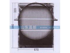 1124113147001,散熱器水箱,濟南科宇汽車配件有限公司