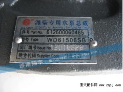 612600060465,濰柴專用水泵總成,濟(jì)南嘉磊汽車配件有限公司(原濟(jì)南瑞翔)