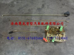 PDZ1643340030,陜汽德龍F(tuán)3000左車門鎖結(jié)構(gòu),濟(jì)南尊龍(原天盛)陜汽配件銷售有限公司