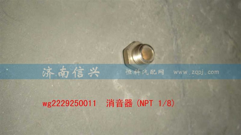 WG2229250011,消音器(NPT 1、8),濟南信興汽車配件貿(mào)易有限公司