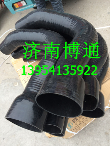 SZ919001060,陜汽德龍M3000空濾器進(jìn)氣膠管,濟(jì)南博通重汽備件庫