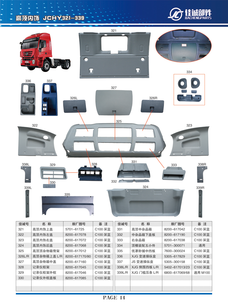 低罩臥鋪中擋板7600-300024/7600-300024