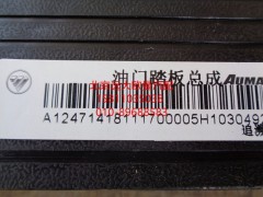 1418111700005,油門踏板總成,北京遠(yuǎn)大歐曼汽車配件有限公司