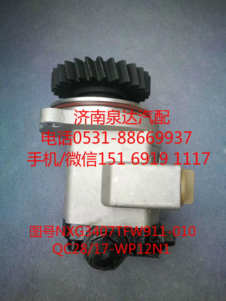 QC28/17-WP12N1,轉(zhuǎn)向助力泵,濟(jì)南泉達(dá)汽配有限公司