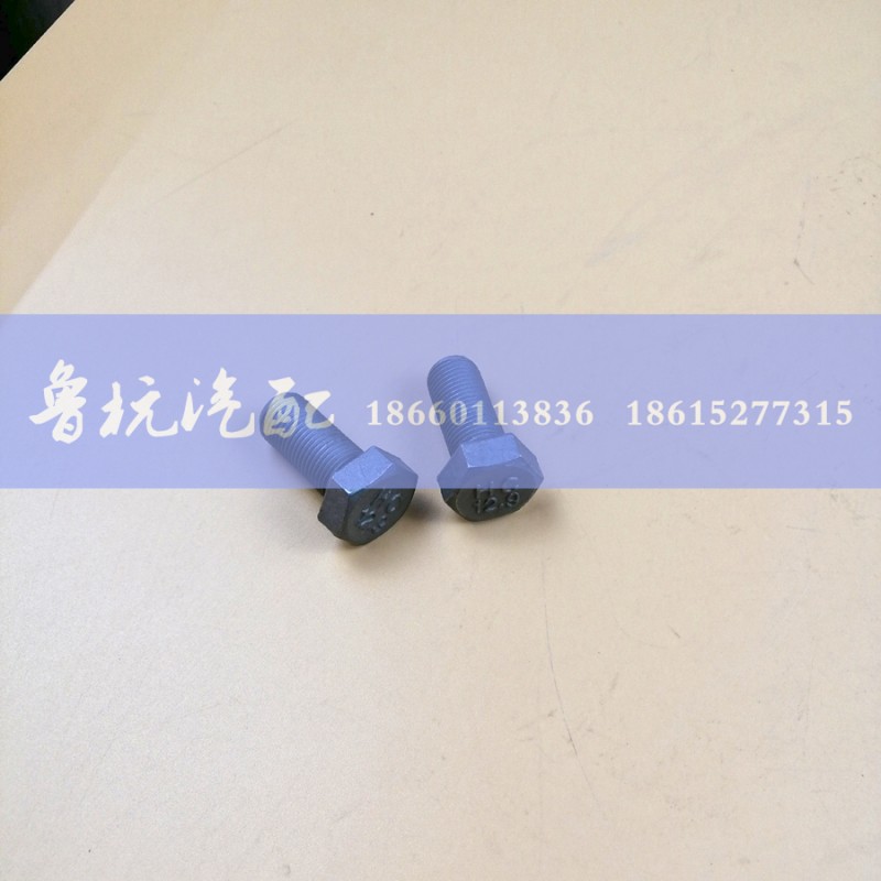 ,豪沃后膠墊螺絲16x35,濟(jì)南魯杭汽配有限公司