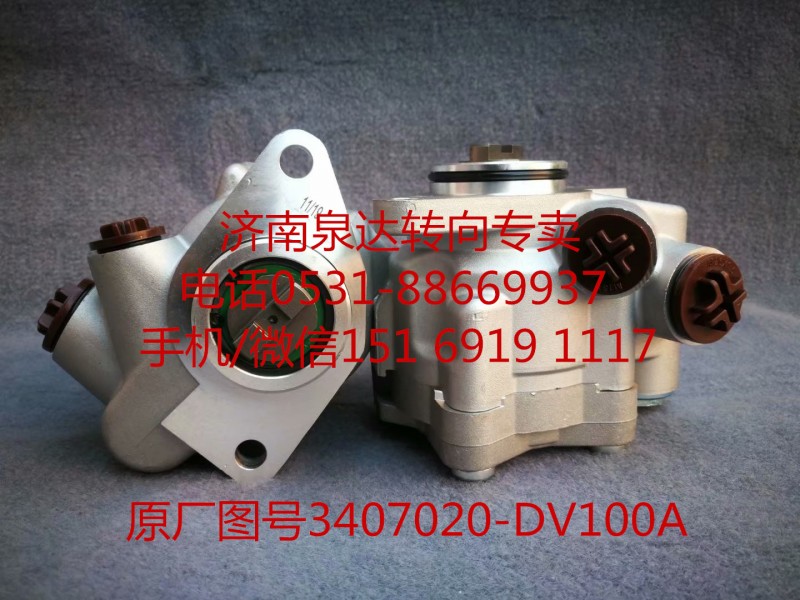 3407020-DV100A,轉(zhuǎn)向助力泵,濟南泉達汽配有限公司