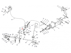 DZ9114230068,Clutch master cylinder,濟南向前汽車配件有限公司