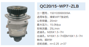 150103990009A,齒輪泵,濟(jì)南泉達(dá)汽配有限公司