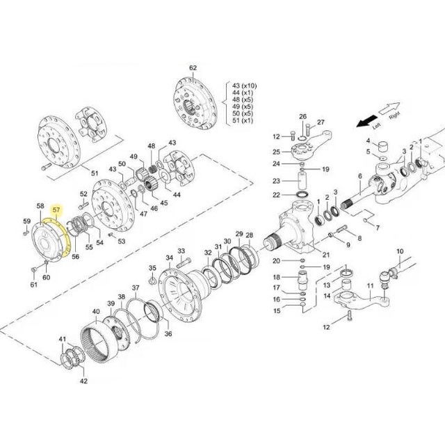 81.96601.0528,Sealing gasket,濟南向前汽車配件有限公司