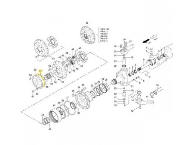 81.96601.0528,Sealing gasket,濟南向前汽車配件有限公司