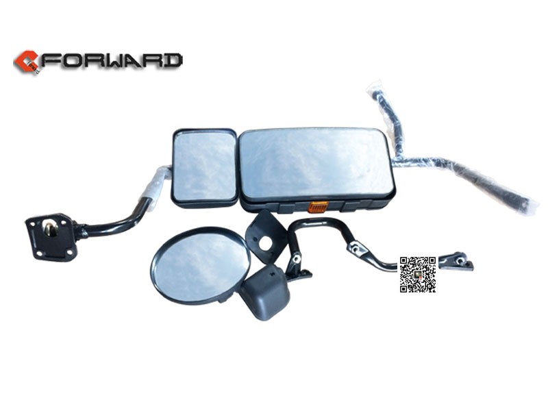 DZ13241770040,Rearview mirror assembly,濟(jì)南向前汽車配件有限公司