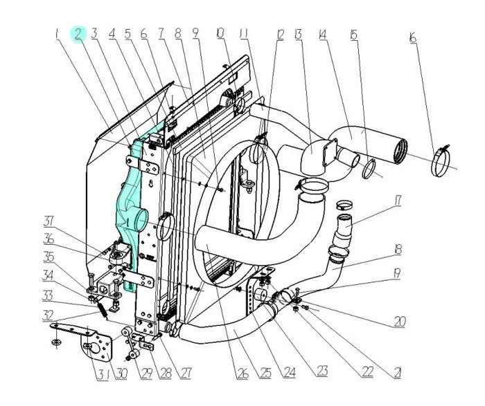 DZ96259531030  中冷器（ISM）/DZ96259531021