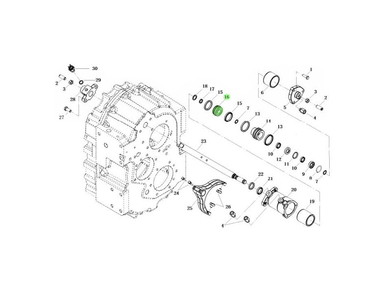 L913030300,Oil pump piston,濟南向前汽車配件有限公司