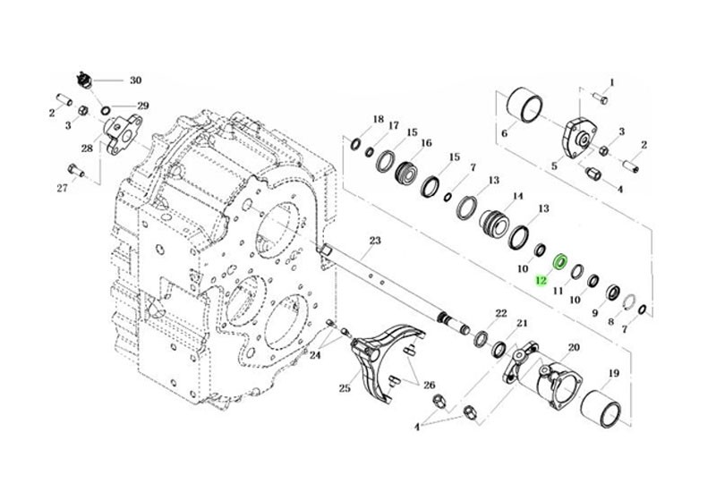 L913030400,Oil pump piston,濟南向前汽車配件有限公司