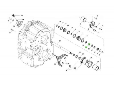 L913030400,Oil pump piston,濟南向前汽車配件有限公司