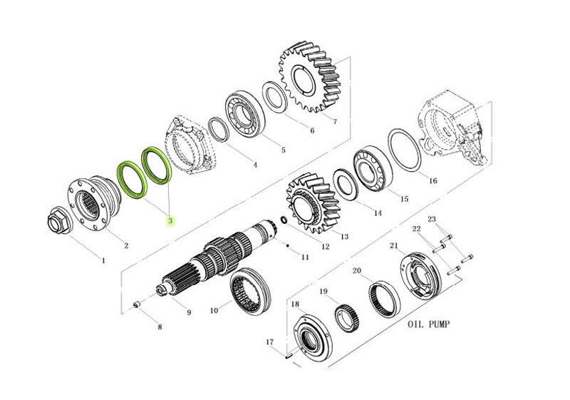 FB8510512  FDR8510512 骨架油封,Framework oil seal,濟(jì)南向前汽車(chē)配件有限公司