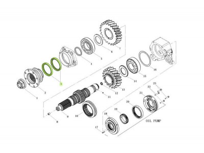 FB8510512  FDR8510512 骨架油封,Framework oil seal,濟(jì)南向前汽車(chē)配件有限公司