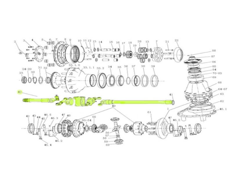 WG9112420001,Constant speed universal drive shaft,濟南向前汽車配件有限公司