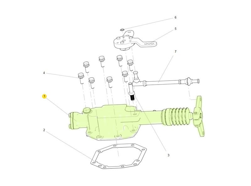 AZ2203216001  6 擋小蓋總成（雙桿）/AZ2203216001  6 擋小蓋總成（雙桿）