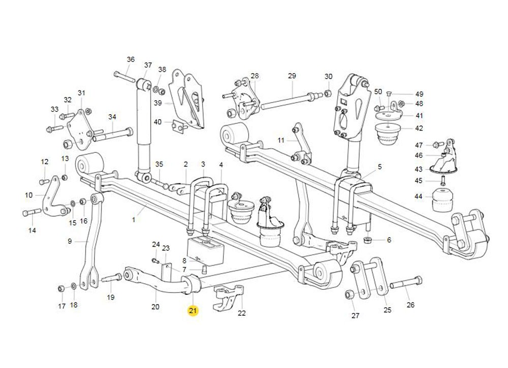 WG9925682102   前穩(wěn)定桿軸承,Front stabilizer bar bearing,濟(jì)南向前汽車配件有限公司