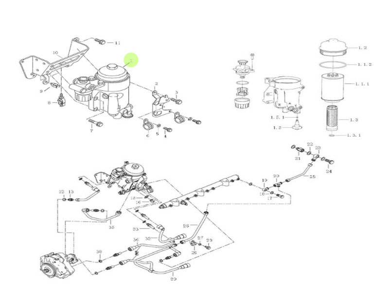 082V12501-7293  燃油濾清器,Fuel filter,濟南向前汽車配件有限公司