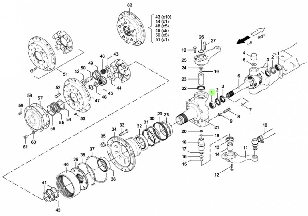 06.33019.0064 滾針軸承,Needle roller bearing,濟南向前汽車配件有限公司