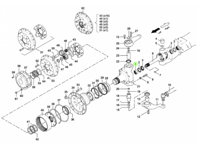 06.33019.0064 滾針軸承,Needle roller bearing,濟南向前汽車配件有限公司