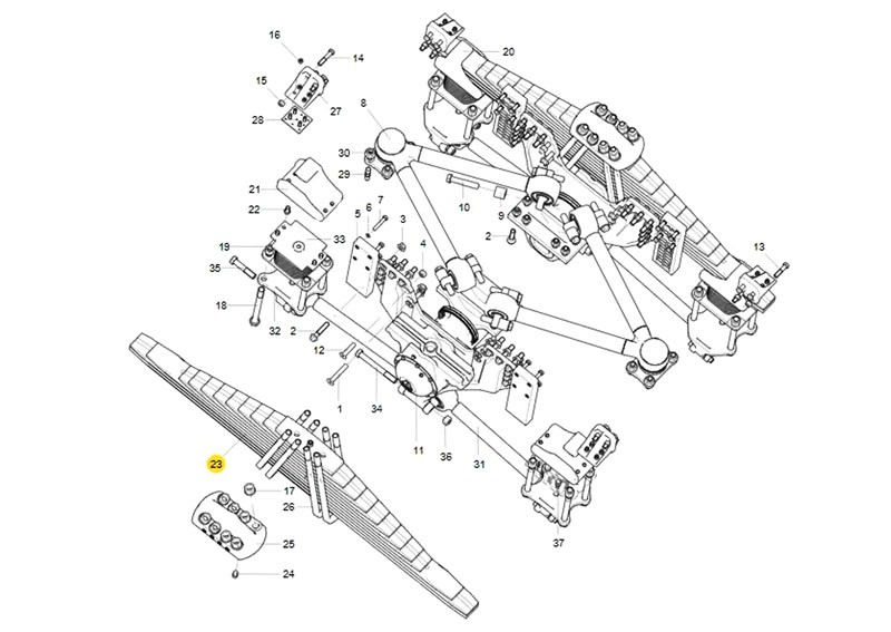 WG9725520289+001 后鋼板彈簧第一片,Rear leaf spring piece 1,濟南向前汽車配件有限公司