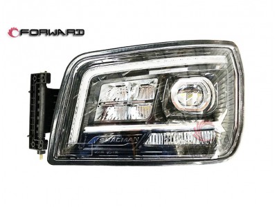 DZ96189722110 左前照燈總成（LED-DRL）,Left Headlamp Assembly (LED-DRL),濟(jì)南向前汽車配件有限公司