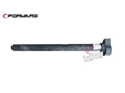 WG9981340327  右制動凸輪軸,Right brake camshaft,濟(jì)南向前汽車配件有限公司