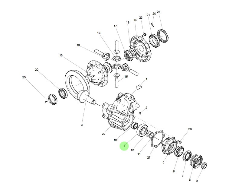 MQ6-32499-0194  圓錐滾子軸承,tapered roller bearing,濟南向前汽車配件有限公司