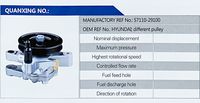 different pulley,,濟(jì)南泉達(dá)汽配有限公司