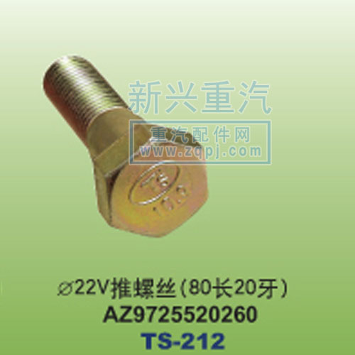 AZ9725520260,￠22V推螺絲80長(zhǎng)20牙,晉江新興螺絲有限公司