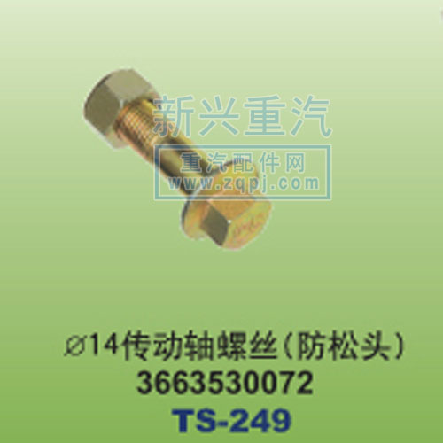 3663530072,￠14傳動軸螺絲防松頭,晉江新興螺絲有限公司